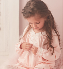 Load image into Gallery viewer, Arna Royal Gown Collection - Luxury Girls Pyjama Set 100% Cotton/Lace - Many Sizes