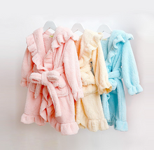 Load image into Gallery viewer, Arna Royal Gown Collection - Luxury Girls Robe/Dressing Gown 100% Cotton/Flannel - Many Sizes