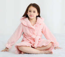 Load image into Gallery viewer, Arna Royal Gown Collection - Luxury Girls Robe/Dressing Gown 100% Cotton/Flannel - Many Sizes