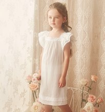 Load image into Gallery viewer, Arna Royal Gown Collection - Luxury Girls Nightgown 100% Cotton - Many Sizes