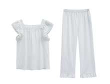 Load image into Gallery viewer, Arna Royal Gown Collection - Luxury Girls Pyjamas 2 piece 100% Cotton - Many Sizes