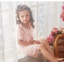 Load image into Gallery viewer, Arna Royal Gown Collection - Girls Nightgown 100% Cotton - Many Sizes