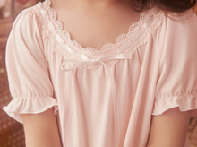 Load image into Gallery viewer, Arna Royal Gown Collection - Girls Nightgown 100% Cotton - Many Sizes