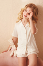 Load image into Gallery viewer, Arna Royal Gown Collection - Luxury Girls Pyjama's 100% Cotton/Lace - Many Sizes