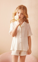 Load image into Gallery viewer, Arna Royal Gown Collection - Luxury Girls Pyjama's 100% Cotton/Lace - Many Sizes