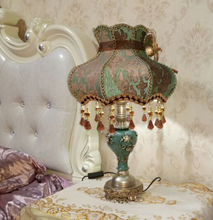 Load image into Gallery viewer, Arna Royal Collection - Europe Crystal Table Lamp Vintage Retro Palace Style