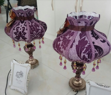 Load image into Gallery viewer, Arna Royal Collection - Europe Crystal Table Lamp Vintage Retro Palace Style