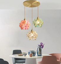 Load image into Gallery viewer, Arna Royal Collection - Pendant Lights Bedroom Led Full Brass Copper Nordic Lamp Hanging