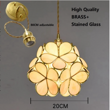 Load image into Gallery viewer, Arna Royal Collection - Pendant Lights Bedroom Led Full Brass Copper Nordic Lamp Hanging