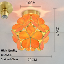 Load image into Gallery viewer, Arna Royal Collection - Pendant Lights Bedroom LED Full Brass Copper Nordic Lamp Hanging