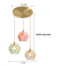 Load image into Gallery viewer, Arna Royal Collection - Pendant Lights Bedroom Led Full Brass Copper Nordic Lamp Hanging