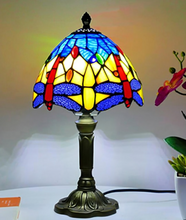 Load image into Gallery viewer, Arna Royal Collection - Table lamp LED Mediterranean Vintage Stained Glass Light