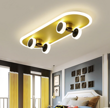 Load image into Gallery viewer, Arna Royal Collection - Children's Skateboard Hanging Lights LED Chandeliers