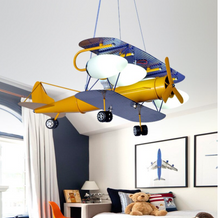 Load image into Gallery viewer, Arna Royal Collection - Children's Aeroplane E27 Lights LED Chandeliers x3 Designs