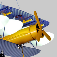 Load image into Gallery viewer, Arna Royal Collection - Children's Aeroplane E27 Lights LED Chandeliers x3 Designs