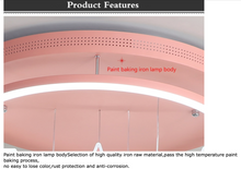 Load image into Gallery viewer, Arna Royal Collection - Children's Star Moon Hanging Lights LED Chandeliers