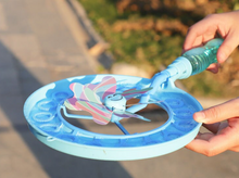 Load image into Gallery viewer, Kids Magic Wand Bubble Windmill Blower Toy Magic