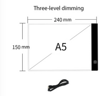 Load image into Gallery viewer, A5 LED Copy Station - Tracing Drawing Copy