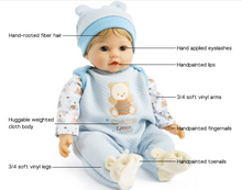 Load image into Gallery viewer, Arna Lisa Collection - Baby Anthony - 56cm Silicone Vinyl Newborn Doll