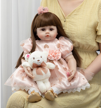 Load image into Gallery viewer, Arna Lisa Collection - Baby Alesha - 60cm Silicone Vinyl Newborn Doll