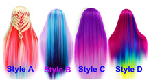 Load image into Gallery viewer, Girls Professional Synthetic Hair Mannequin for Training & Makeup - (Perfect Gift)