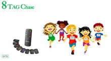 Load image into Gallery viewer, 8 TAG Chase - Sports Interactive Wireless Game - Warm Up (Coaches/Teachers Tool)