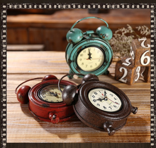 Load image into Gallery viewer, Deluxe "Arna Royal Clock Collection" Retro Iron Clock - Many Colours