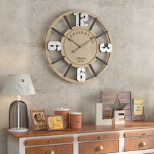 Load image into Gallery viewer, Deluxe "Arna Royal Clock Collection" Wooden Classic Vintage Wall Clock