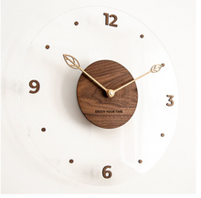 Load image into Gallery viewer, Deluxe "Arna Royal Clock Collection" Unique Wooden Wall Clock