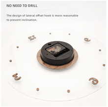 Load image into Gallery viewer, Deluxe "Arna Royal Clock Collection" Unique Wooden Wall Clock