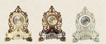 Load image into Gallery viewer, Deluxe "Arna Royal Clock Collection" Antique Royal Table Clock - Many Styles