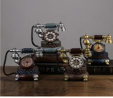Load image into Gallery viewer, Deluxe "Arna Royal Clock Collection" Luxury European Retro Telephone Clock - Many Colours