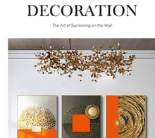 Load image into Gallery viewer, Arna's Luxury Painting Collection - Nordic Abstract Golden Canvas Paintings - Many Styles