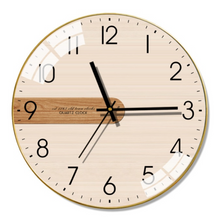 Load image into Gallery viewer, Deluxe "Arna Royal Clock Collection" Marble Glass Wall Clock - Many Colours
