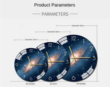 Load image into Gallery viewer, Deluxe "Arna Royal Clock Collection" Marble Glass Wall Clock - Many Colours