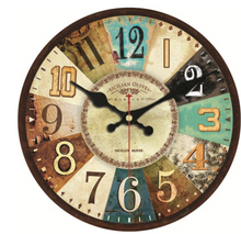Load image into Gallery viewer, Deluxe "Arna Royal Clock Collection" Rustic Retro Wall Clock