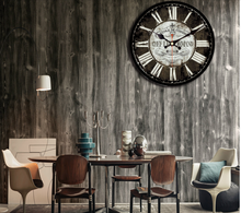 Load image into Gallery viewer, Deluxe "Arna Royal Clock Collection" Rustic Retro Wall Clock