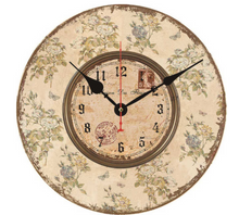 Load image into Gallery viewer, Deluxe "Arna Royal Clock Collection" Handcrafted Retro Wooden Wall Clock