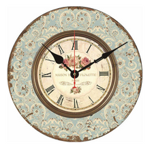 Load image into Gallery viewer, Deluxe "Arna Royal Clock Collection" Handcrafted Retro Wooden Wall Clock