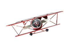 Load image into Gallery viewer, Deluxe "Arna Royal Clock Collection" Unique Handcrafted Retro Aircraft Wall Clock