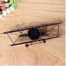 Load image into Gallery viewer, Deluxe "Arna Royal Clock Collection" Unique Handcrafted Retro Aircraft Wall Clock