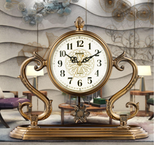Load image into Gallery viewer, "Arna Royal Victorian Collection" Vintage Unique High Quality Copper Table Clock