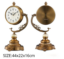 Load image into Gallery viewer, "Arna Royal Victorian Collection" Vintage Unique High Quality Copper Table Clock