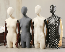 Load image into Gallery viewer, "Arna Royal Gown Collection" Luxury Female Platform Mannequin Cosmetology Window Display Model