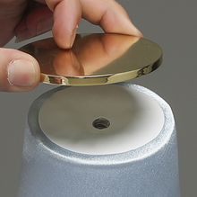 Load image into Gallery viewer, "Arna Royal Gown Collection" Luxury Female Matellic Satin Platform Mannequin Cosmetology Window Display Model