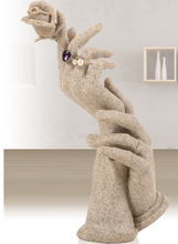 Load image into Gallery viewer, "Arna Royal Gown Collection" Luxury Hand Mannequin Cosmetology Window Display Model