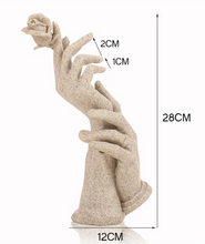 Load image into Gallery viewer, "Arna Royal Gown Collection" Luxury Hand Mannequin Cosmetology Window Display Model