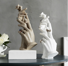 Load image into Gallery viewer, "Arna Royal Gown Collection" Luxury Hand Mannequin Cosmetology Window Display Model