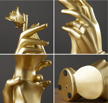 Load image into Gallery viewer, "Arna Royal Gown Collection" Luxury Hand Mannequin Cosmetology Window Display Model