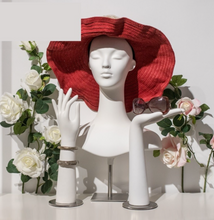 Load image into Gallery viewer, "Arna Royal Gown Collection" Luxury Female Head Mannequin Cosmetology Window Display Model